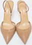 Sergio Rossi Pre-owned Leather sandals Beige Dames - Thumbnail 3