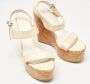 Sergio Rossi Pre-owned Leather sandals Beige Dames - Thumbnail 2