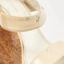 Sergio Rossi Pre-owned Leather sandals Beige Dames - Thumbnail 3