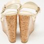 Sergio Rossi Pre-owned Leather sandals Beige Dames - Thumbnail 4