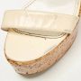 Sergio Rossi Pre-owned Leather sandals Beige Dames - Thumbnail 6