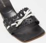 Sergio Rossi Pre-owned Leather sandals Black Dames - Thumbnail 7