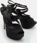 Sergio Rossi Pre-owned Leather sandals Black Dames - Thumbnail 3