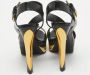 Sergio Rossi Pre-owned Leather sandals Black Dames - Thumbnail 5