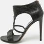 Sergio Rossi Pre-owned Leather sandals Black Dames - Thumbnail 2