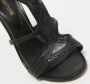 Sergio Rossi Pre-owned Leather sandals Black Dames - Thumbnail 7