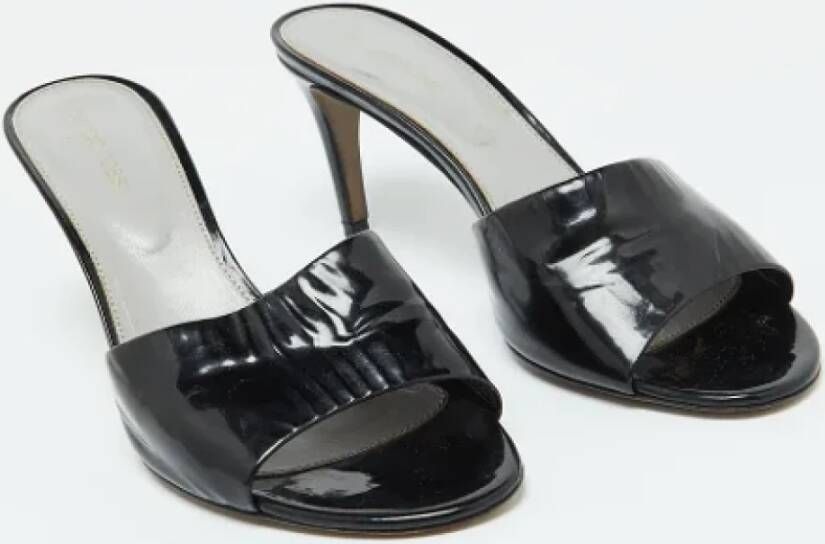 Sergio Rossi Pre-owned Leather sandals Black Dames