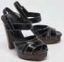 Sergio Rossi Pre-owned Leather sandals Black Dames - Thumbnail 4