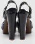 Sergio Rossi Pre-owned Leather sandals Black Dames - Thumbnail 5