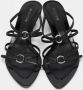 Sergio Rossi Pre-owned Leather sandals Black Dames - Thumbnail 2