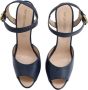 Sergio Rossi Pre-owned Leather sandals Blue Dames - Thumbnail 8