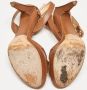 Sergio Rossi Pre-owned Leather sandals Brown Dames - Thumbnail 6