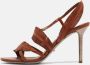 Sergio Rossi Pre-owned Leather sandals Brown Dames - Thumbnail 2