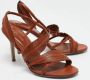 Sergio Rossi Pre-owned Leather sandals Brown Dames - Thumbnail 4