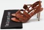 Sergio Rossi Pre-owned Leather sandals Brown Dames - Thumbnail 9