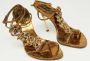 Sergio Rossi Pre-owned Leather sandals Brown Dames - Thumbnail 4