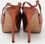 Sergio Rossi Pre-owned Leather sandals Brown Dames - Thumbnail 5