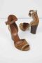 Sergio Rossi Pre-owned Leather sandals Brown Dames - Thumbnail 3