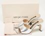 Sergio Rossi Pre-owned Leather sandals Gray Dames - Thumbnail 8