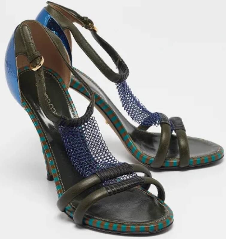 Sergio Rossi Pre-owned Leather sandals Multicolor Dames