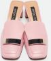 Sergio Rossi Pre-owned Leather sandals Pink Dames - Thumbnail 3