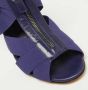 Sergio Rossi Pre-owned Leather sandals Purple Dames - Thumbnail 7