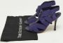 Sergio Rossi Pre-owned Leather sandals Purple Dames - Thumbnail 9