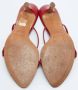 Sergio Rossi Pre-owned Leather sandals Red Dames - Thumbnail 5