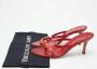 Sergio Rossi Pre-owned Leather sandals Red Dames - Thumbnail 8