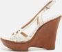 Sergio Rossi Pre-owned Leather sandals White Dames - Thumbnail 2