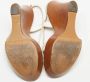 Sergio Rossi Pre-owned Leather sandals White Dames - Thumbnail 6