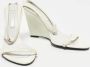 Sergio Rossi Pre-owned Leather sandals White Dames - Thumbnail 5