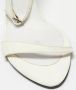 Sergio Rossi Pre-owned Leather sandals White Dames - Thumbnail 9