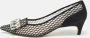 Sergio Rossi Pre-owned Mesh heels Black Dames - Thumbnail 2