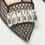 Sergio Rossi Pre-owned Mesh heels Black Dames - Thumbnail 7