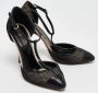 Sergio Rossi Pre-owned Mesh heels Black Dames - Thumbnail 2