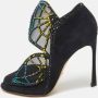 Sergio Rossi Pre-owned Mesh heels Blue Dames - Thumbnail 2