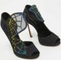 Sergio Rossi Pre-owned Mesh heels Blue Dames - Thumbnail 4