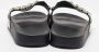 Sergio Rossi Pre-owned Rubber sandals Black Dames - Thumbnail 3