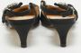 Sergio Rossi Pre-owned Satin heels Black Dames - Thumbnail 4