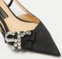 Sergio Rossi Pre-owned Satin heels Black Dames - Thumbnail 6