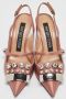 Sergio Rossi Pre-owned Satin heels Pink Dames - Thumbnail 3