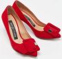 Sergio Rossi Pre-owned Satin heels Red Dames - Thumbnail 4