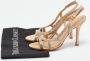 Sergio Rossi Pre-owned Satin sandals Beige Dames - Thumbnail 9