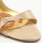 Sergio Rossi Pre-owned Satin sandals Beige Dames - Thumbnail 6