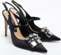 Sergio Rossi Pre-owned Satin sandals Black Dames - Thumbnail 4