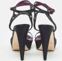 Sergio Rossi Pre-owned Satin sandals Black Dames - Thumbnail 5