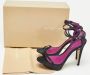 Sergio Rossi Pre-owned Satin sandals Black Dames - Thumbnail 9