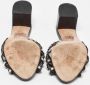 Sergio Rossi Pre-owned Satin sandals Black Dames - Thumbnail 6