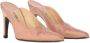 Sergio Rossi Pre-owned Silk mules Pink Dames - Thumbnail 2